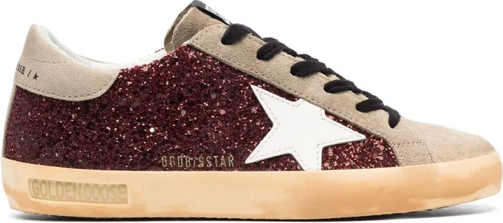 Red Glitter Golden Goose Shop The Largest Collection Shopstyle