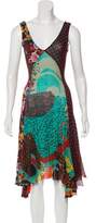 Thumbnail for your product : Fuzzi Abstract Print Midi Dress