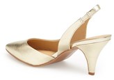 Thumbnail for your product : Seychelles 'Playtime' Leather Half d'Orsay Pointy Toe Pump (Women)