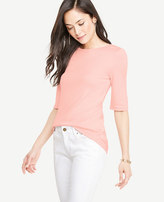 Thumbnail for your product : Ann Taylor Petite Scoop Back Top