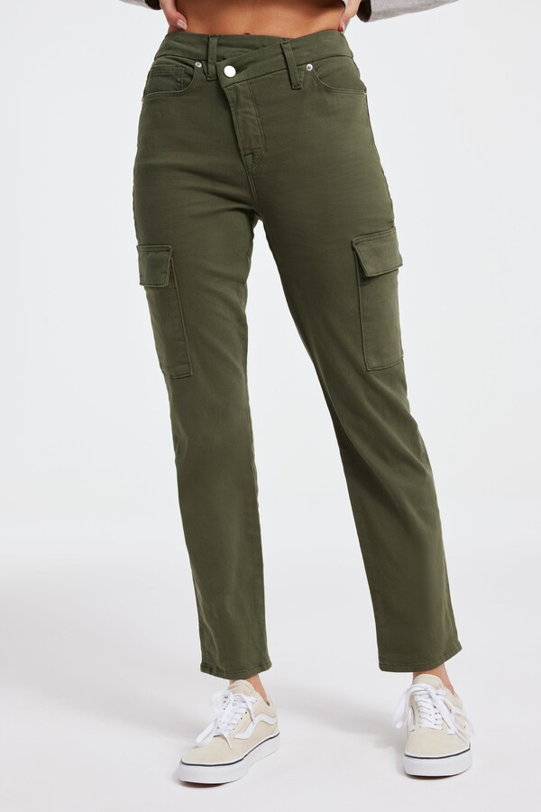 Good American Crossover Cargo Pants ShopStyle