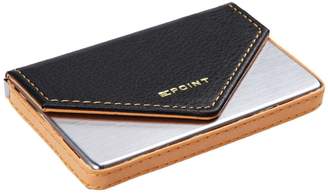 EDC0706 Black Orange Silver Artificial Leather Selection ID Card Holder Shopstyle Presents By Epoint