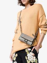 Thumbnail for your product : Chloé Womens Grey Faye Small Leather And Suede Shoulder Bag