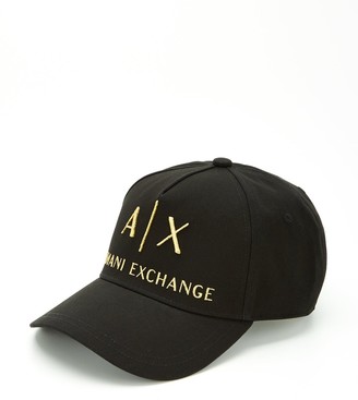 armani exchange cap black