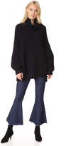 Thumbnail for your product : 7 For All Mankind Priscilla Flares with Released Hem