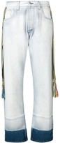 Thumbnail for your product : Loewe Striped Bands Straight Jeans