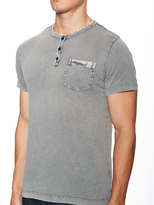 Thumbnail for your product : Kenneth Cole Short Sleeve Pocket Henley