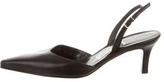 Thumbnail for your product : Ferragamo Leather Slingback Sandals