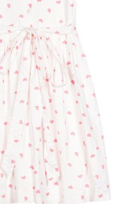 Rachel Riley Girls' Heart Print Sleeveless Dress