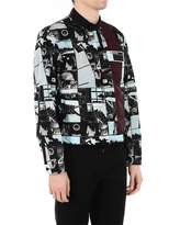 Thumbnail for your product : Prada Fancy Jacket With Logo Patch