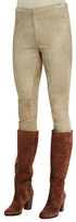 Thumbnail for your product : Ralph Lauren Collection Eleanora Slim Suede Pants