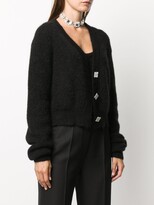 Thumbnail for your product : Giuseppe di Morabito Chunky-Knit Embellished Cardigan