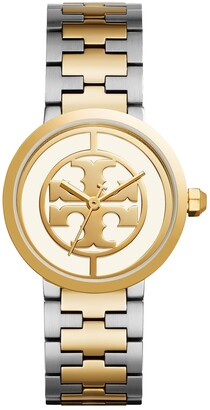 Tory Burch The Reva Two-Tone Bracelet Watch