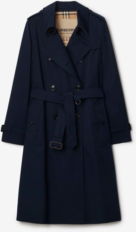 Burberry Long Kensington Heritage Trench Coat Size: 0