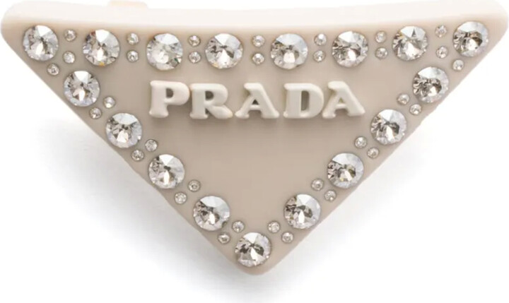 Prada Logo-Engraved Hair Clip ShopStyle