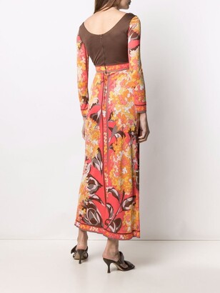 Emilio Pucci Pre-Owned 1960s Paisley Print Dress
