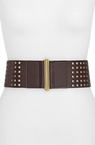 Thumbnail for your product : Vince Camuto Perforated Nappa Leather Belt