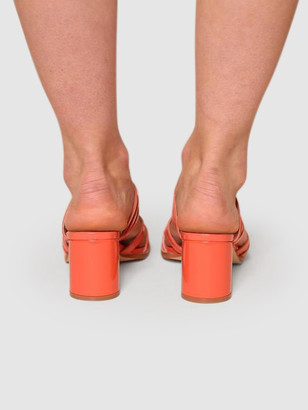 INTENTIONALLY BLANK Stamps Lattice Cylinder Heel Sandal