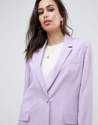ASOS Design DESIGN tailored lilac occasion blazer