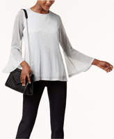 Thumbnail for your product : Alfani Petite Metallic Top, Created for Macy's
