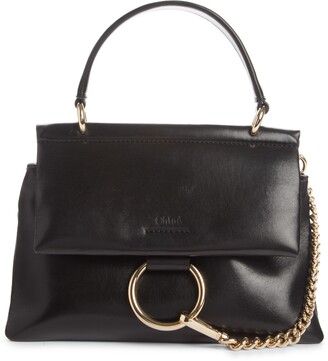 Chloé Small Faye Leather Top Handle Bag