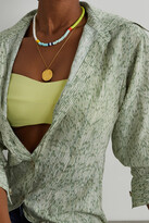 Thumbnail for your product : Roxanne Assoulin Loopy Enamel And Faux Pearl Necklace