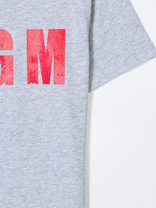 MSGM Kids logo T-shirt