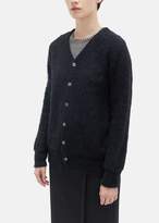 Thumbnail for your product : Junya Watanabe Mohair Intarsia Leopard Sweater Black x Brown Size: Small