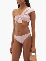 Thumbnail for your product : Marysia Swim Venice One-shoulder Bikini Top - Womens - Light Pink