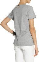 Thumbnail for your product : Sophie Hulme Chain-embellished cotton-jersey T-shirt