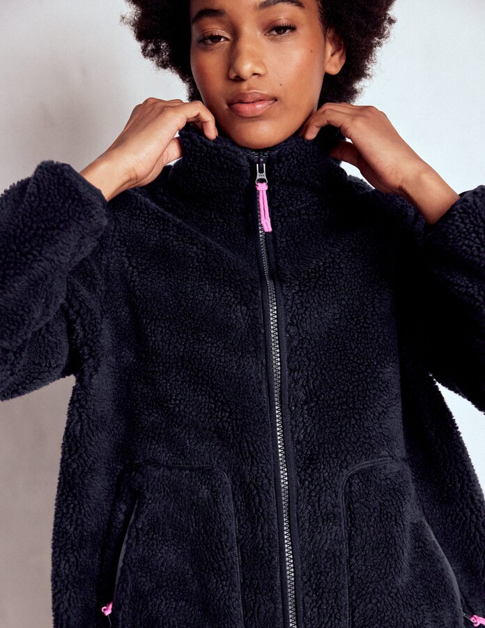 Boden Westminster Borg Jacket Multi Check