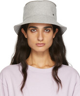 Thumbnail for your product : Maison Michel Grey Wool Jason Bucket Hat