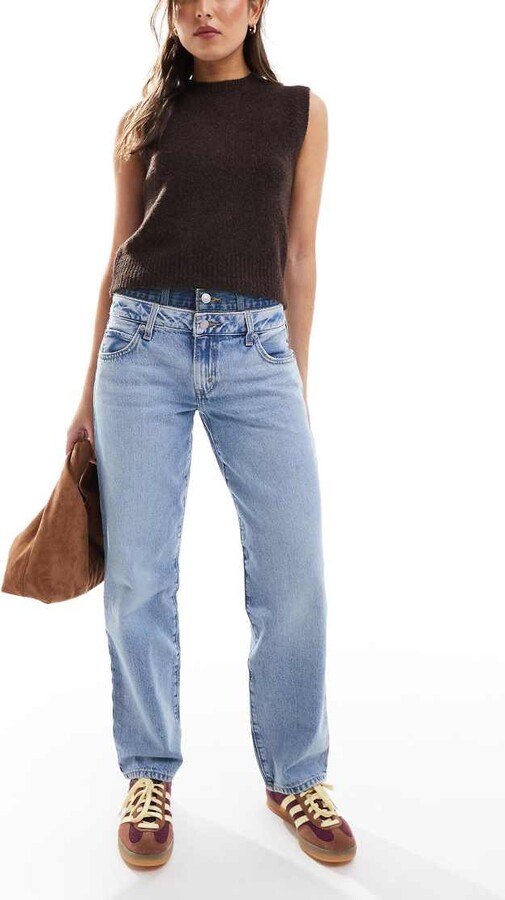 Levi's '94 baggy jeans with layered waist in light blue