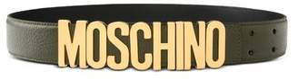 Moschino OFFICIAL STORE Leather Belt