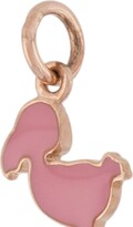 Thumbnail for your product : Dodo 9kt rose gold and enamel Junior charm