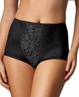Thumbnail for your product : Bali Women's Light Tummy-Control Lace Support 2pk Brief Underwear X372 - Black/Black