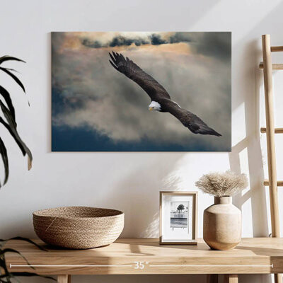 Ebern Designs Brampt Soaring Eagle