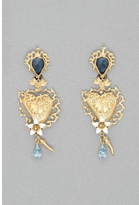 Dolce & Gabbana Heart Earrings