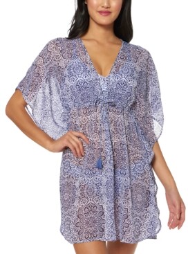 white sheer cover up dress