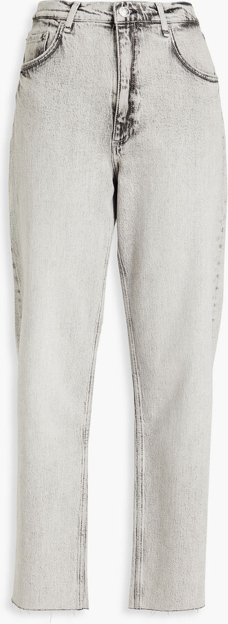 Rag & Bone Harlow mid-rise straight-leg jeans