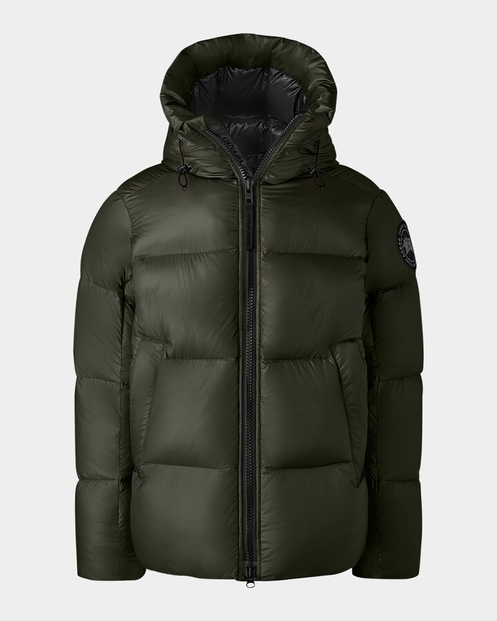 Canada Goose Men's Crofton Black Disc Puffer Jacket