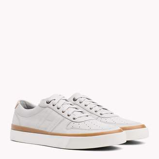 Tommy Hilfiger Unlined Nubuck Leather Trainers