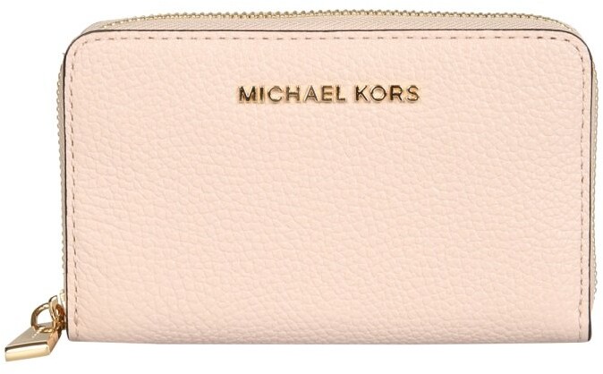 michael kors pastel pink wallet
