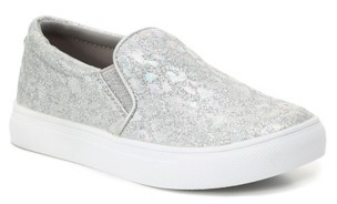 steve madden glitter slip ons