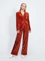 Thumbnail for your product : Miss Selfridge Rust Velvet Trousers