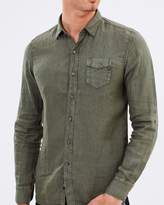 Thumbnail for your product : Replay Linen Shirt
