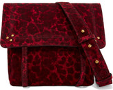 Thumbnail for your product : Jerome Dreyfuss Jeremie Small Leopard-Print Suede Shoulder Bag