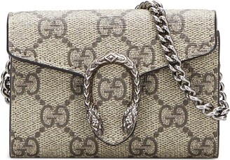 Gucci Dionysus GG Supreme Chain Wallet - Farfetch