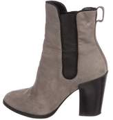 Thumbnail for your product : Sigerson Morrison Chelsea Suede Booties