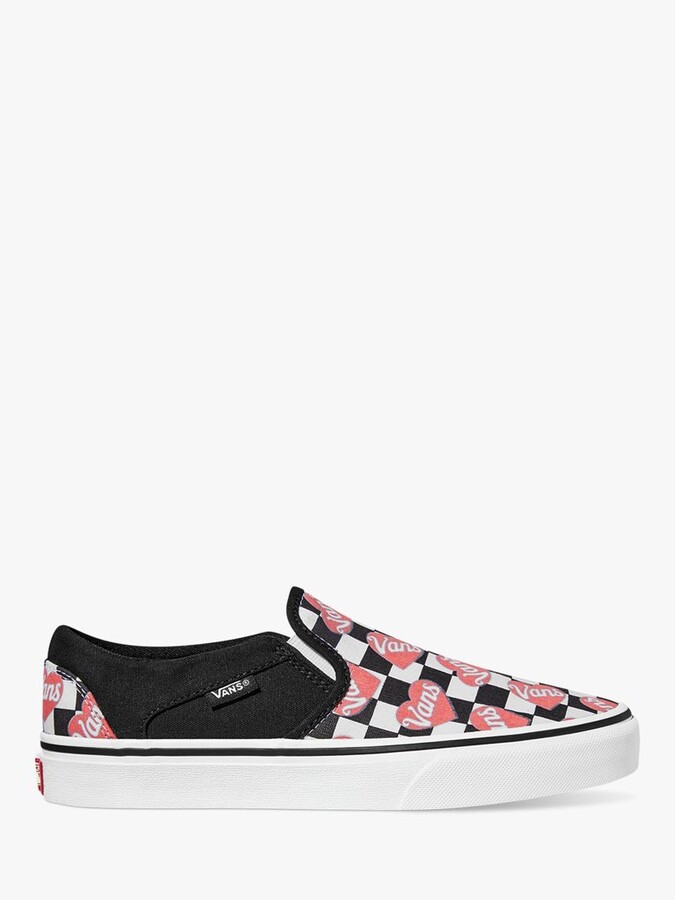 Vans Old Skool Vans Asher Checkerboard Slip On Vans Grey Black